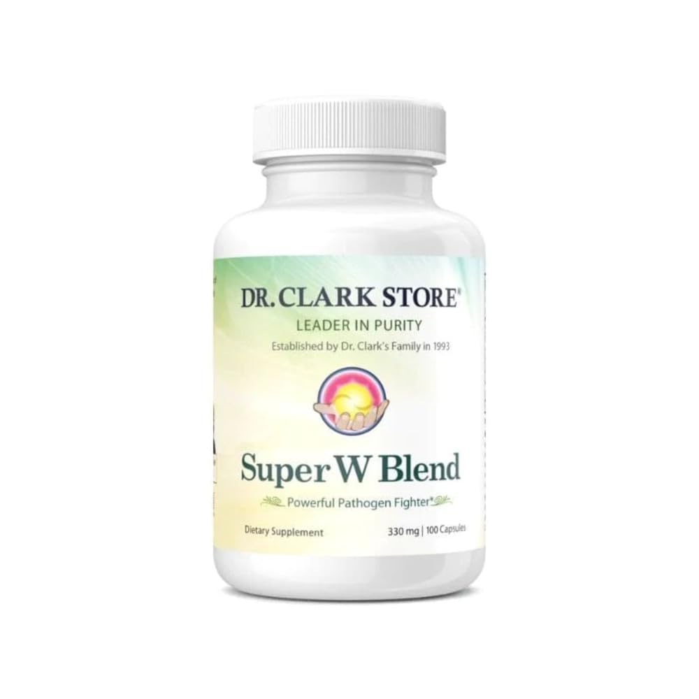 Dr Clark Store Herbal Supplement 330mg 100 Capsules front view