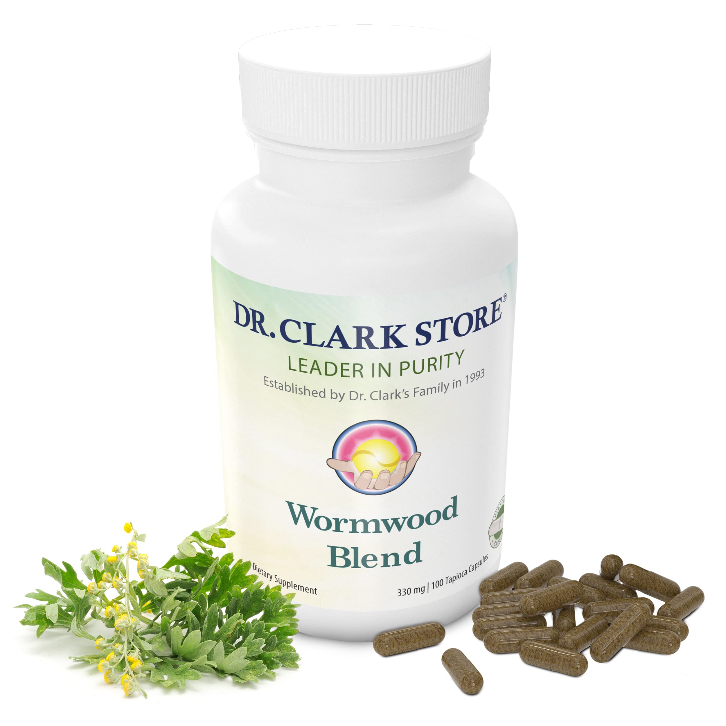 Dr Clark Store Herbal Supplement 60 Capsules front view