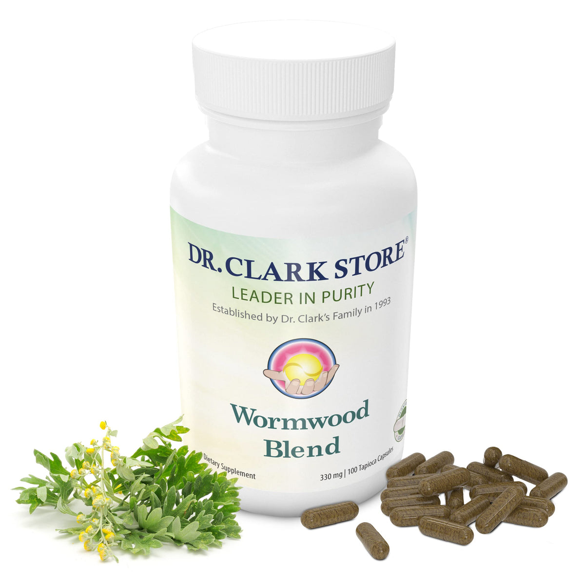 Dr Clark Store Herbal Supplement 60 Capsules front view
