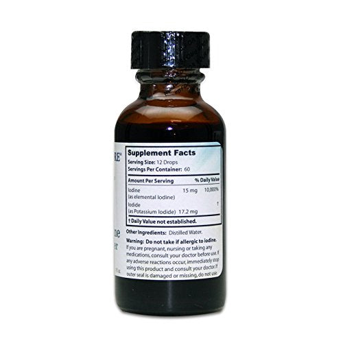 Dr Clark Store Lugol’s Iodine 2% Solution 1 fl oz with dropper