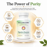 Dr Clark Store Multi-Enzyme daily Support Capsules 700mg packaging