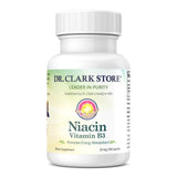 Dr Clark Store Niacin B3 Supplement 25mg front view
