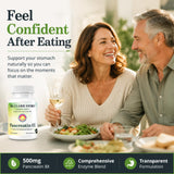 Dr Clark Store Pancreatin 8X Multi-Enzyme Supplement bottle on kitchen counter