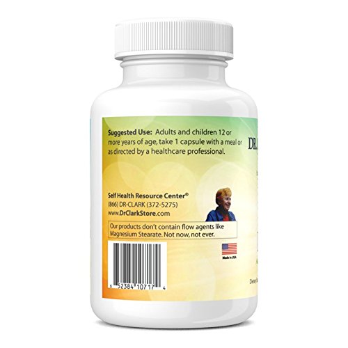 Dr Clark Store Pepsin Multi-Enzyme Capsules open bottle