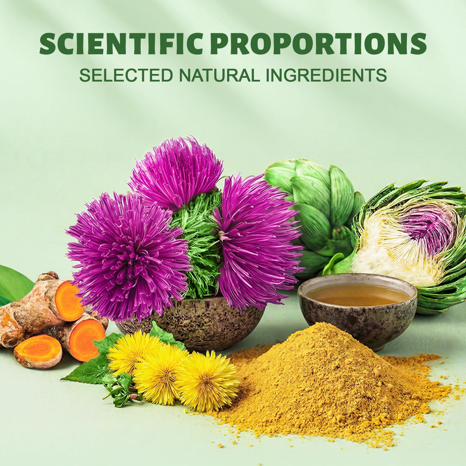 DR. CROWN Milk Thistle Supplement with Turmeric and Antioxidants