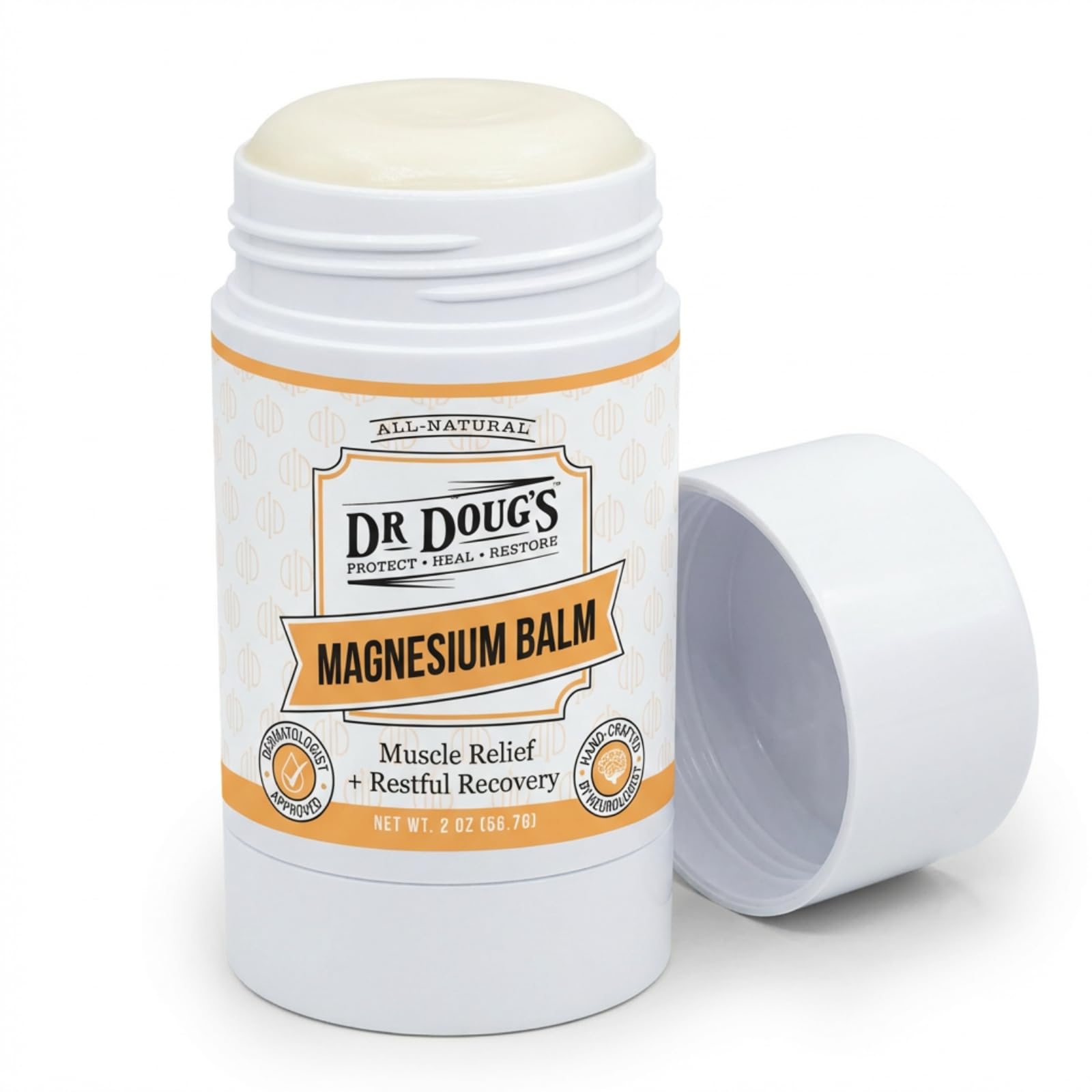 Dr. Doug's Magnesium Balm 132g front view with packaging