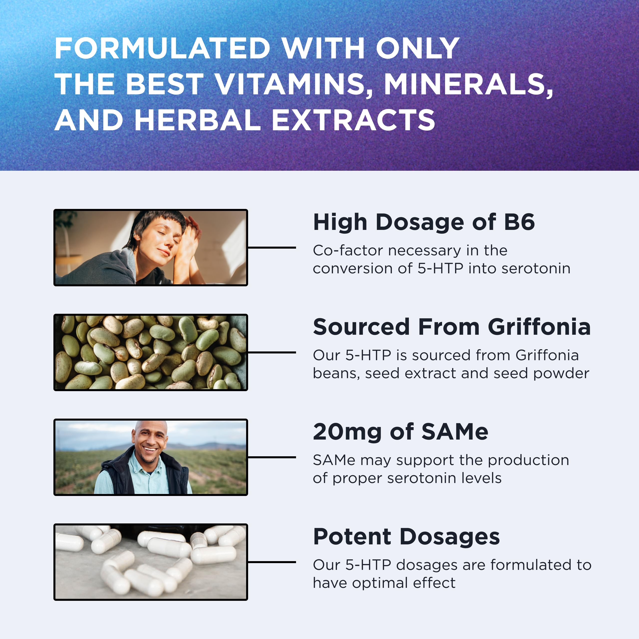 DR. EMIL NUTRITION 5-HTP Plus supplement facts