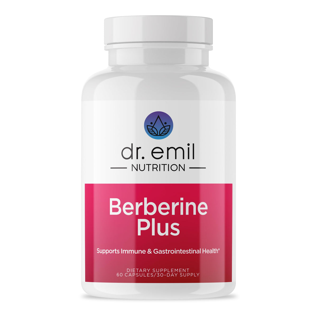 DR. EMIL NUTRITION Berberine HCL Capsules front view