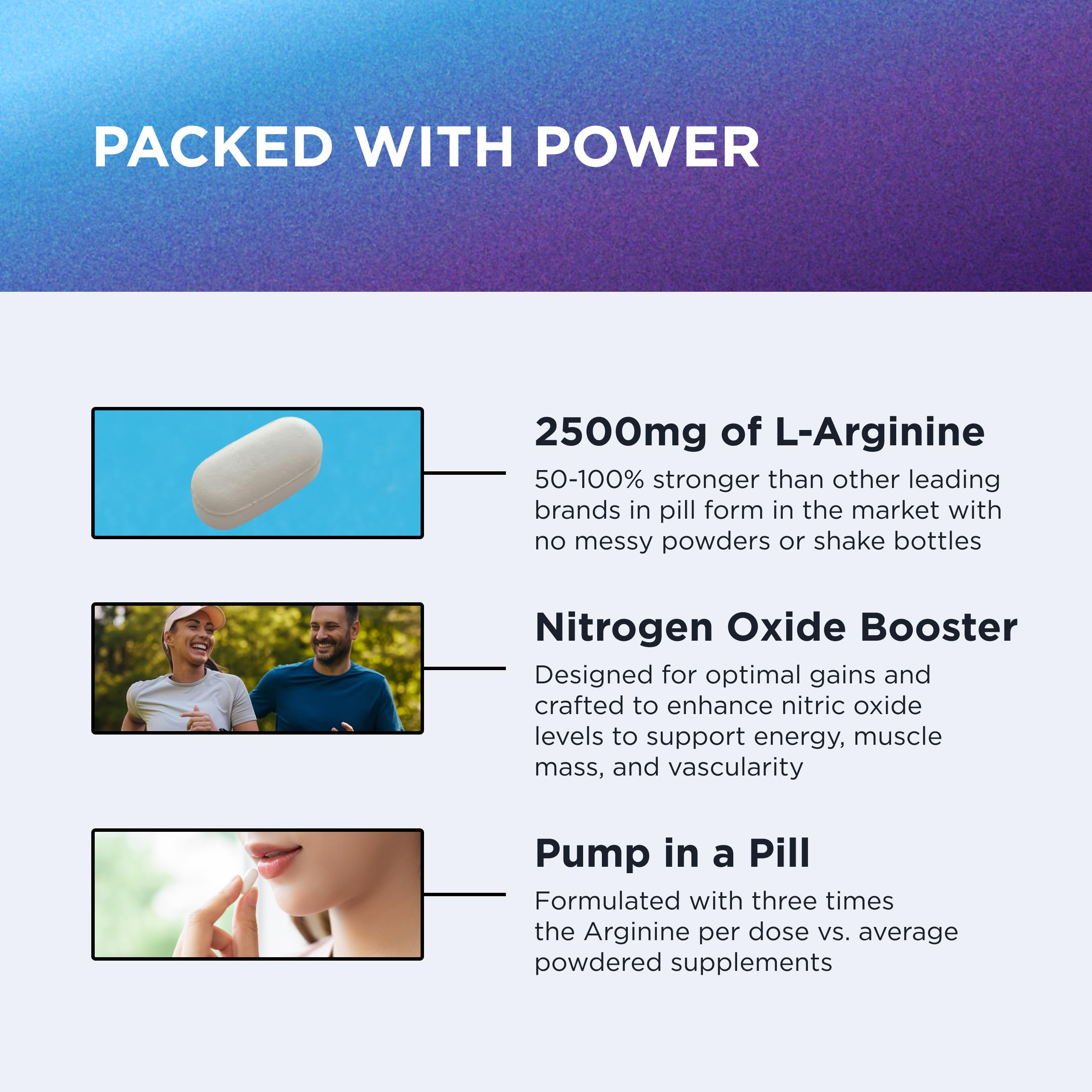 DR. EMIL NUTRITION L-Arginine Tablets 2500mg with measuring spoon