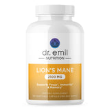 DR. EMIL NUTRITION Lion's Mane Mushroom Capsules front view