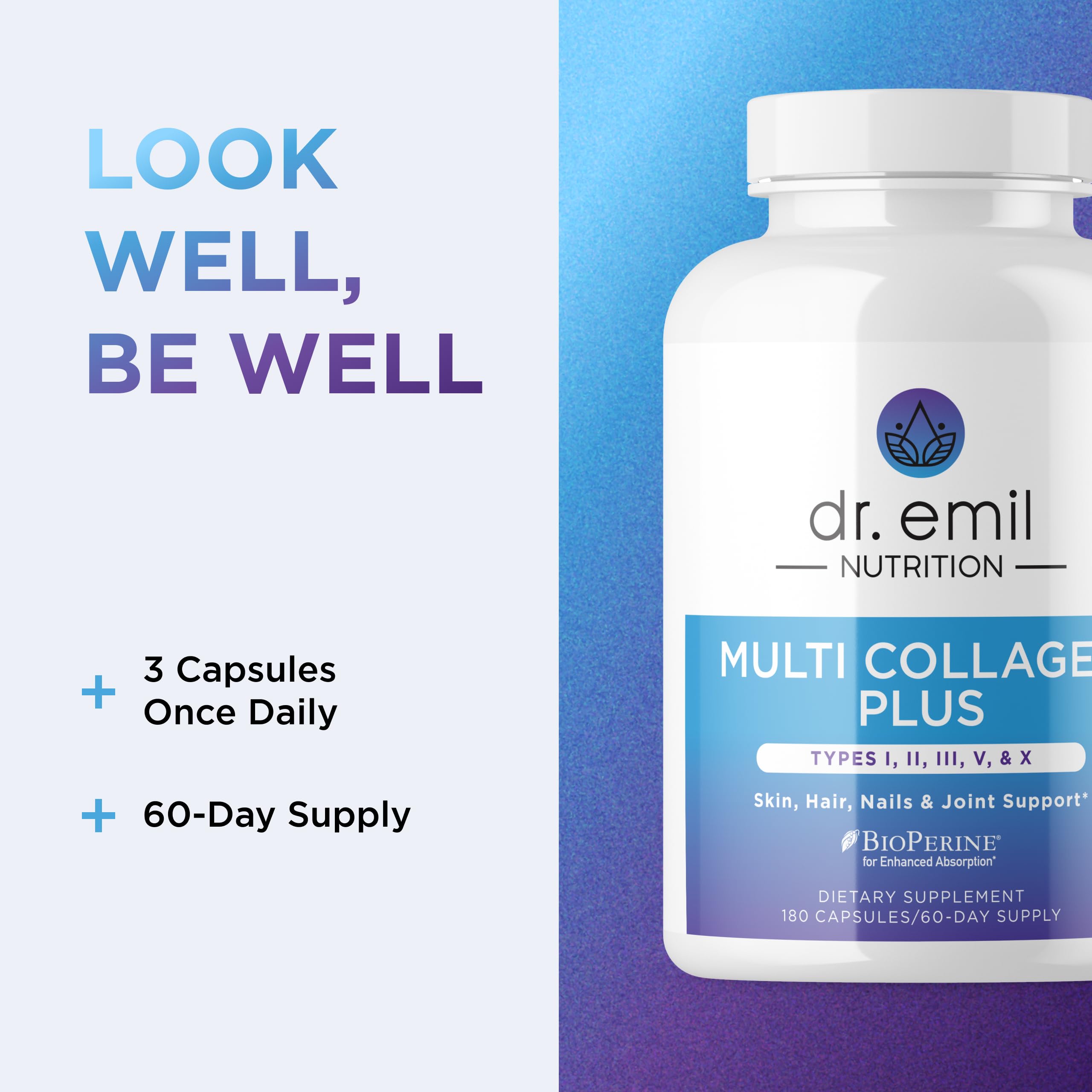 DR. EMIL NUTRITION Multi Collagen Plus 168g packaging