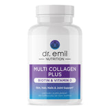 DR. EMIL NUTRITION Multi Collagen Plus front view of bottle
