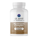 DR. EMIL NUTRITION Mushroom Complex front view with 10 mushroom capsules