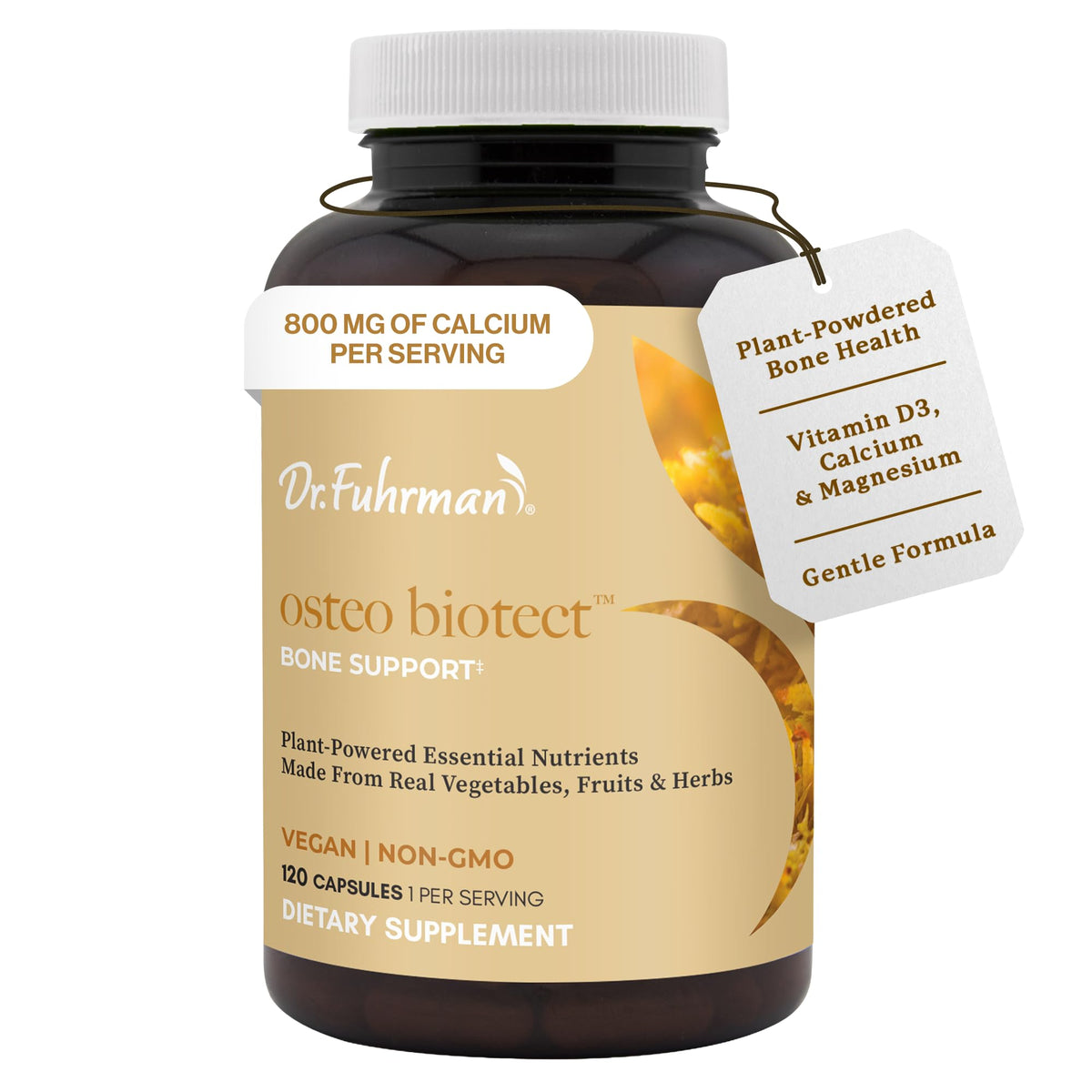 Dr. Fuhrman Calcium Supplement 200mg front view