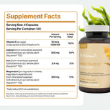 Dr. Fuhrman Calcium Supplement 200mg side view