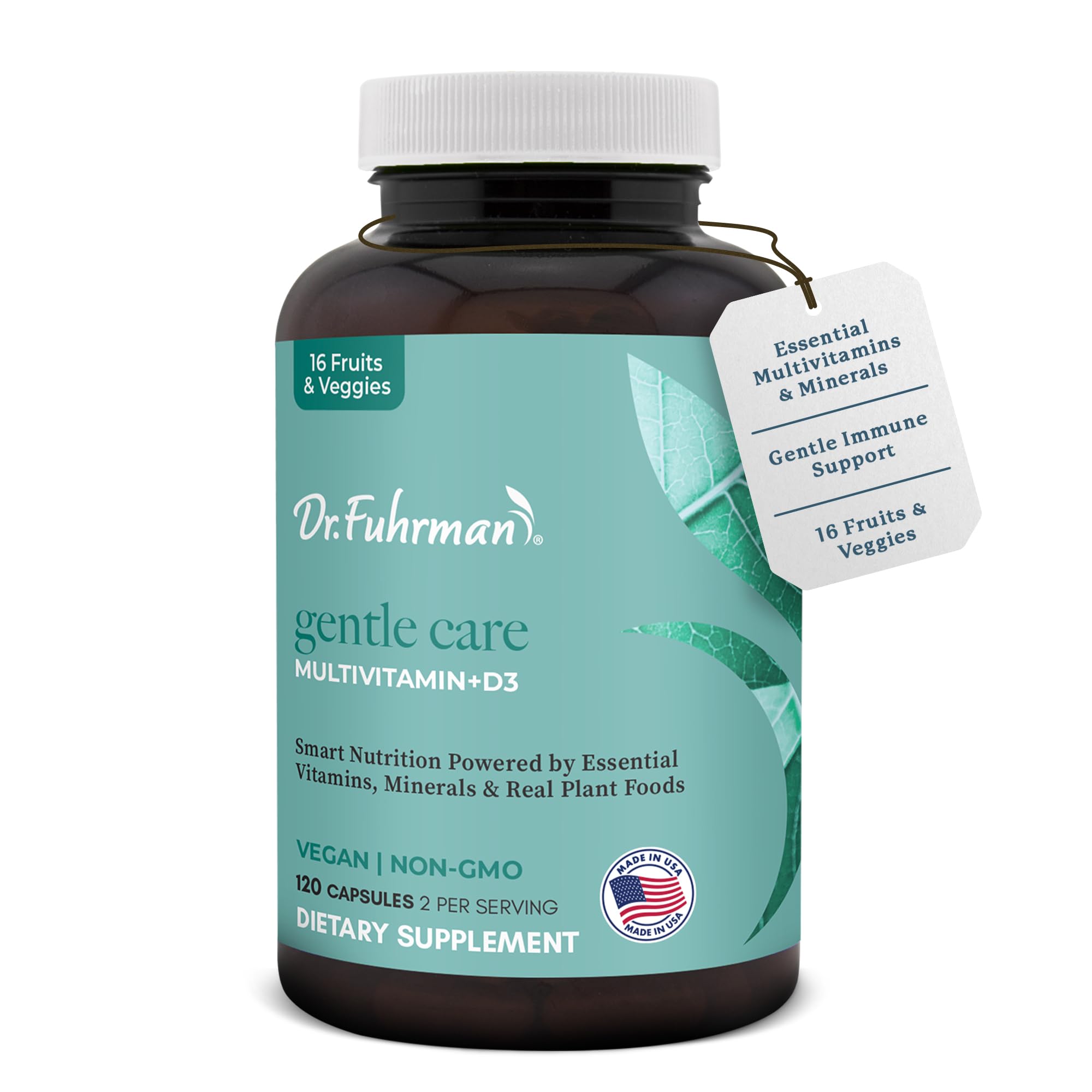 Dr. Fuhrman Gentle Care Multivitamin Supplement with fruits and vegetables