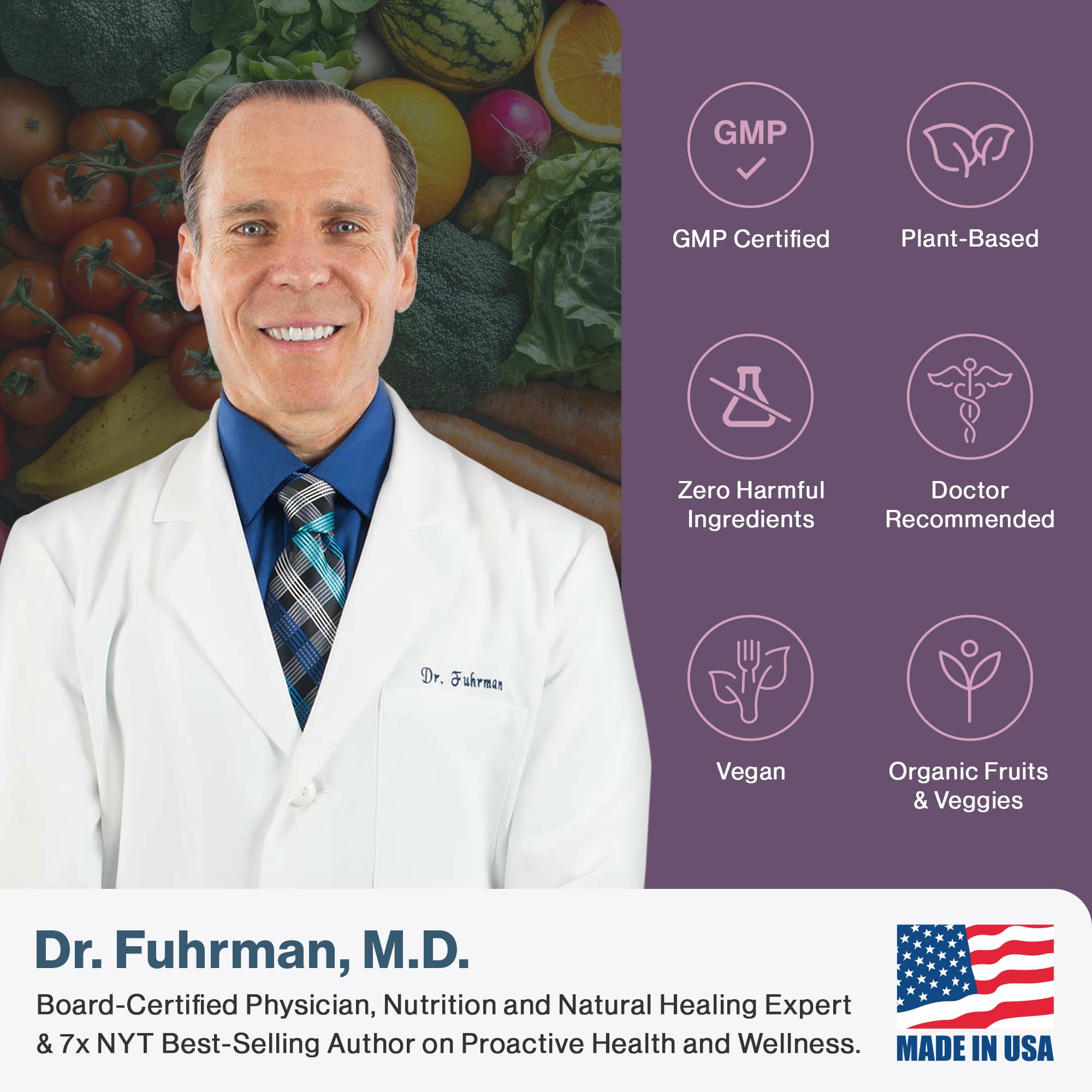Dr. Fuhrman Women's Daily Multivitamin close-up of capsule