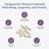 Dr. Fuhrman Women's Daily Multivitamin side view showing capsule