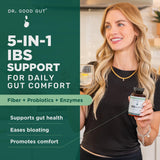 DR. GOODGUT Multi-Enzyme Supplement 30 Capsules side view