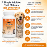 Dr. Goodpet Vitamin C Crystals back view with ingredient details