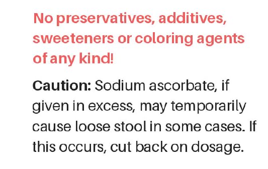 Dr. Goodpet Vitamin C Crystals being mixed into pet food