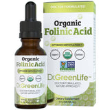 Dr. Green Mom Folinic Acid Drops 500 mcg front view