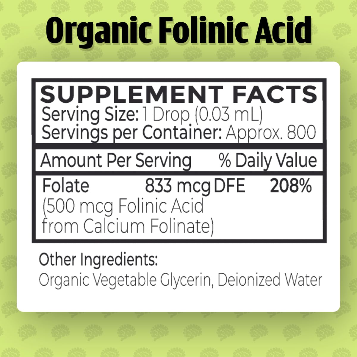 Dr. Green Mom Folinic Acid Drops lifestyle shot