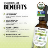 Dr. Green Mom Folinic Acid Drops packaging