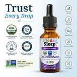 Dr. Green Mom Kids Liquid Drop 1 Fl Oz side view