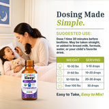 Dr. Green Mom Kids Liquid Drop mixed in juice