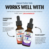 Dr. Green Mom Nature Profen Kids liquid herbal supplement cap open