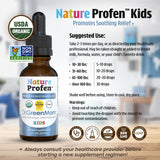 Dr. Green Mom Nature Profen Kids liquid herbal supplement dosage instructions