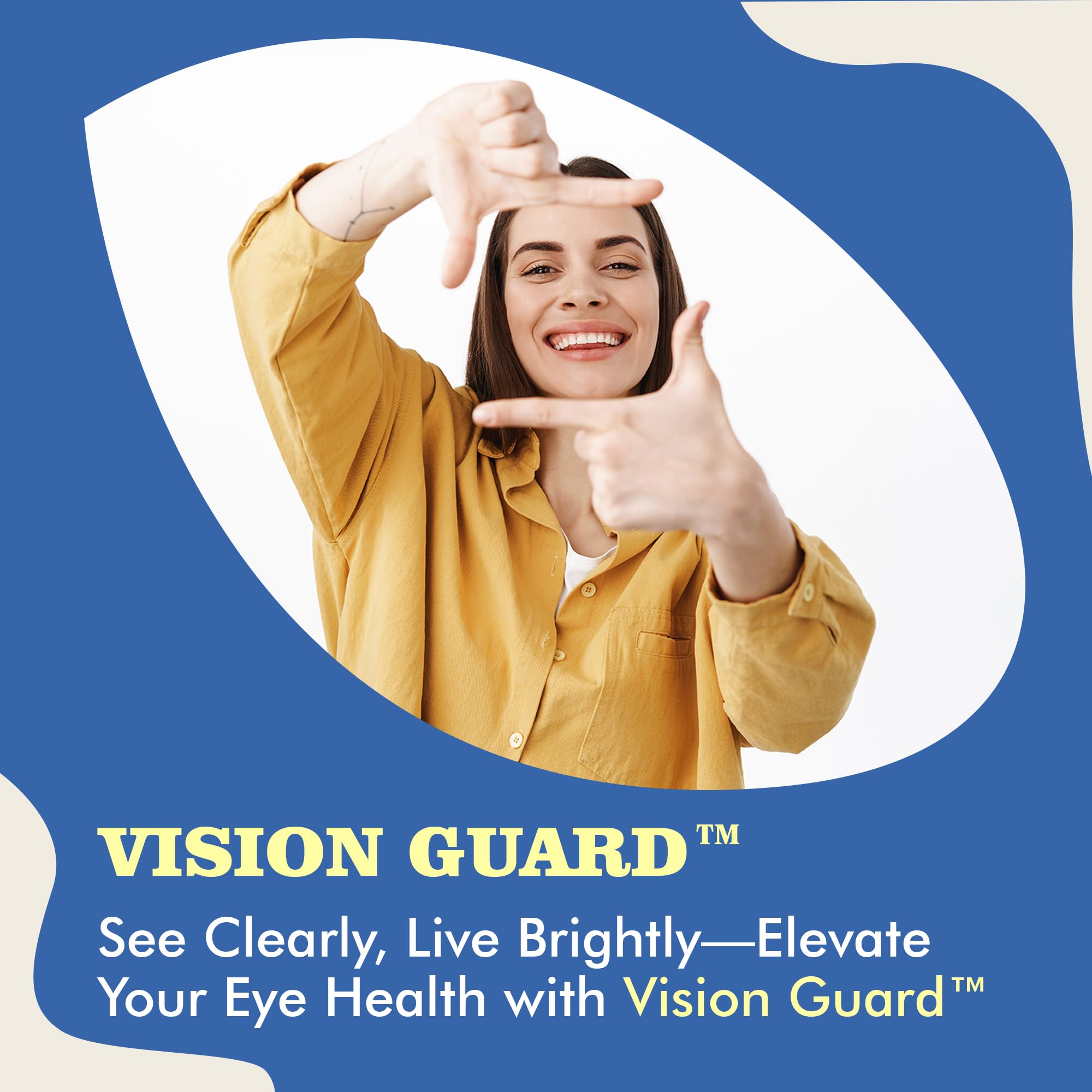 DR. HERBAL WELL Lutein Supplement capsules in a glass