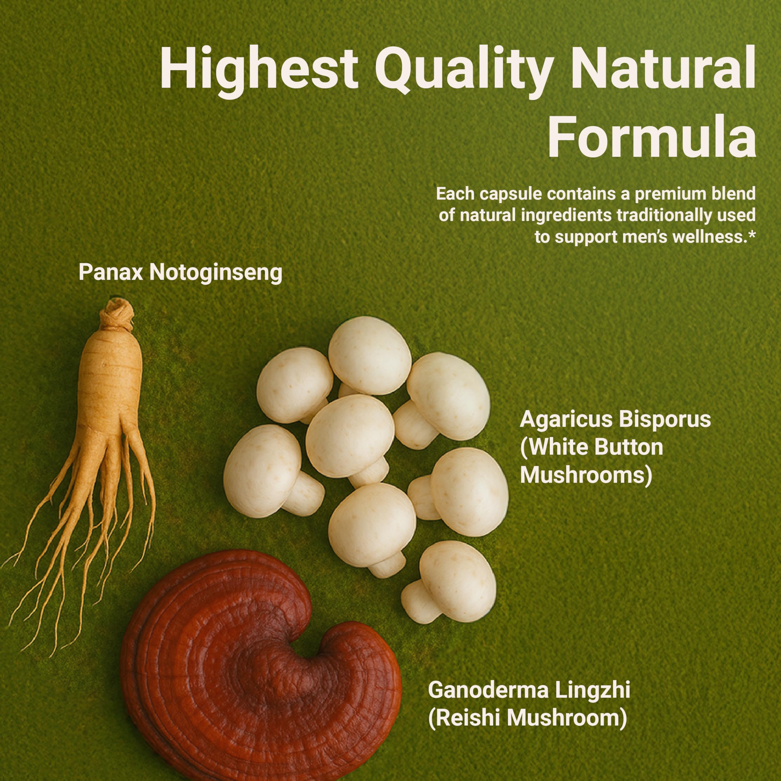 DR. HERBAL WELL Prostate Support Capsules on a wooden table