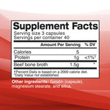 Dr. Kellyann Collagen Capsules 500mg side view
