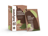 Dr. Kellyann Super Chocolate Collagen Smoothie front view packaging