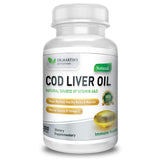 DR. MARTIN'S NUTRITION Cod Liver Oil Capsules with ingredients list