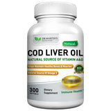 DR. MARTIN'S NUTRITION Cod Liver Oil Softgels 415mg front view