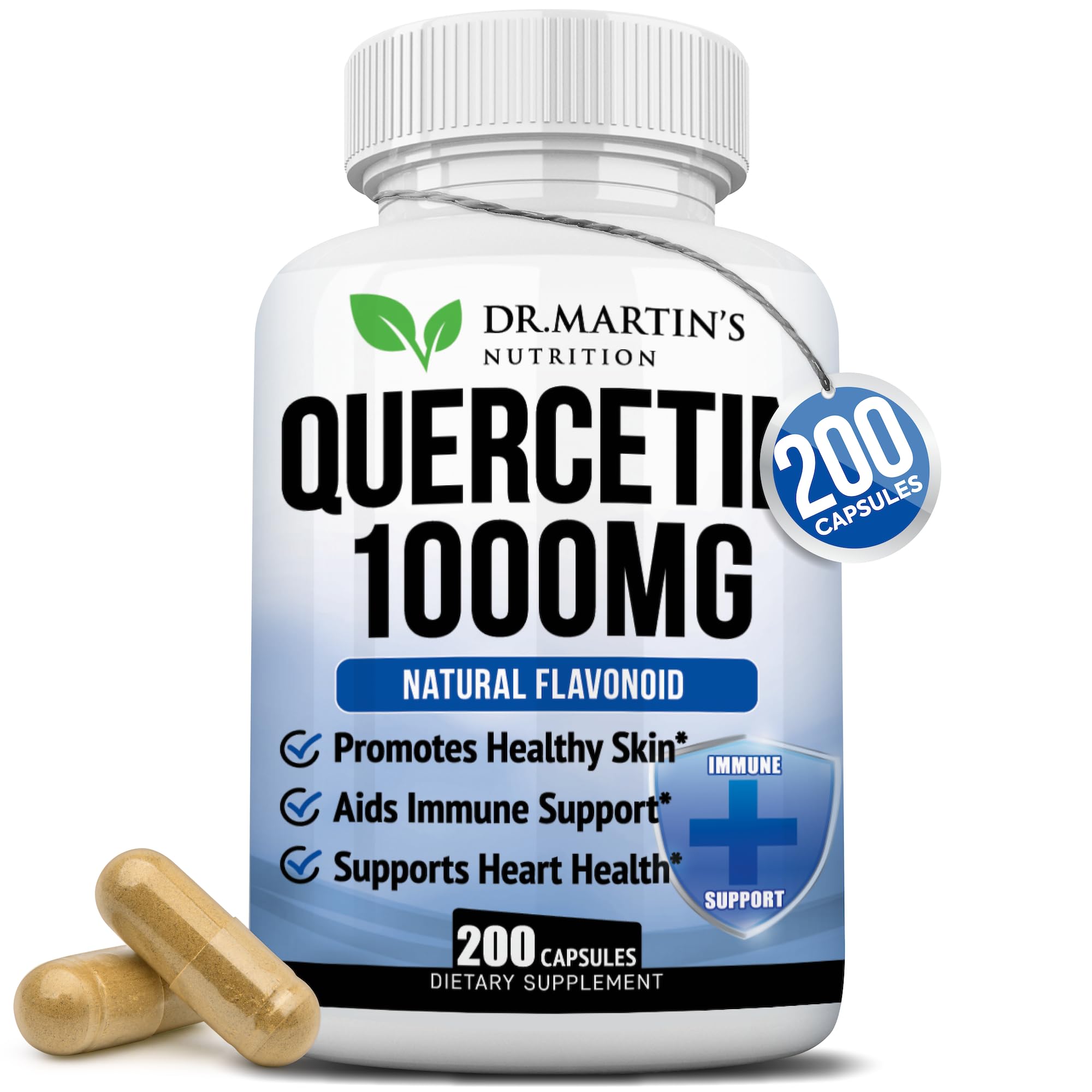 DR. MARTIN'S NUTRITION Quercetin 1000mg supplement front view