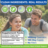 DR. MARTIN'S NUTRITION Quercetin 1000mg supplement ingredients list
