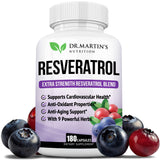 DR. MARTIN'S NUTRITION Resveratrol Supplement front view packaging