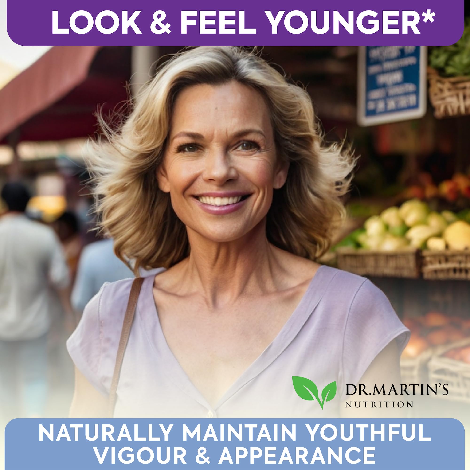 DR. MARTIN'S NUTRITION Resveratrol Supplement lifestyle scene