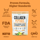 Dr. Matthew Collagen Peptides Powder in a bowl