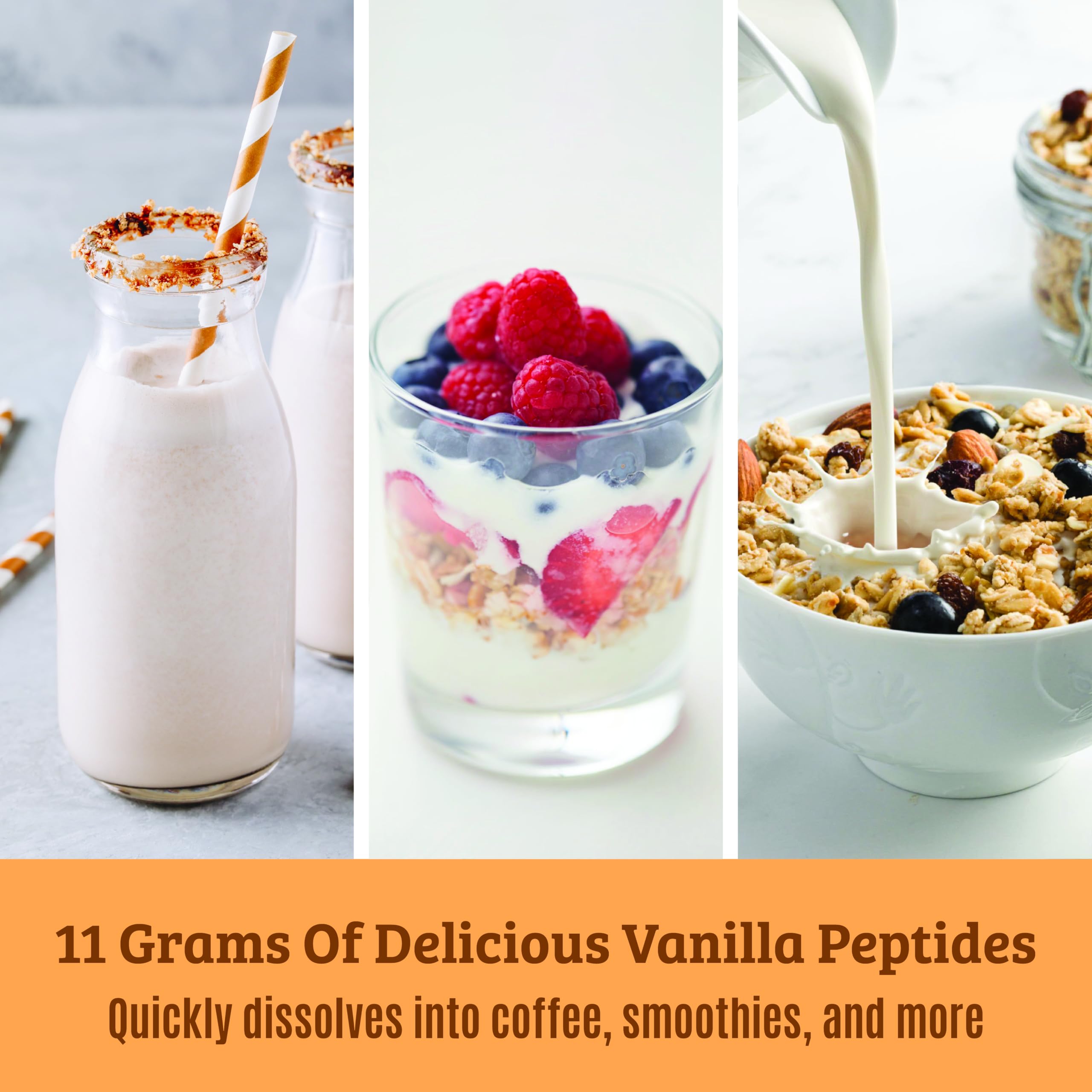 Dr. Matthew Collagen Peptides Powder nutritional information