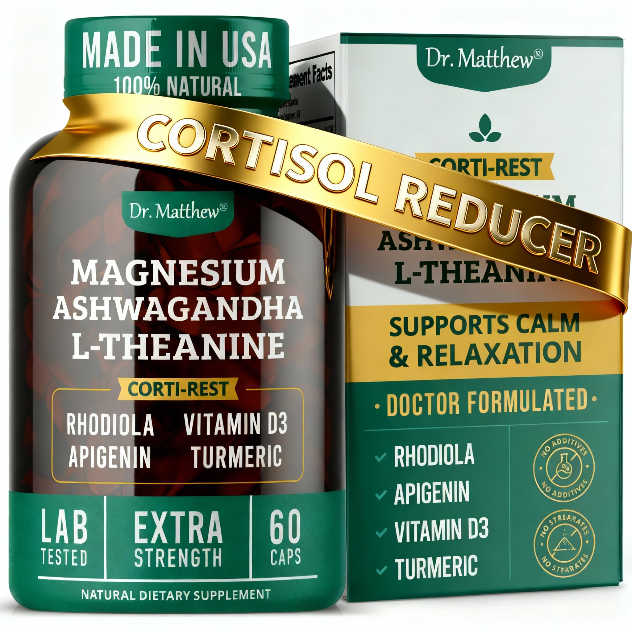 Dr. Matthew CortiRest 90 capsules front view