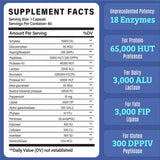 Dr. Matthew Multi-Enzyme Supplement capsules on a wooden table