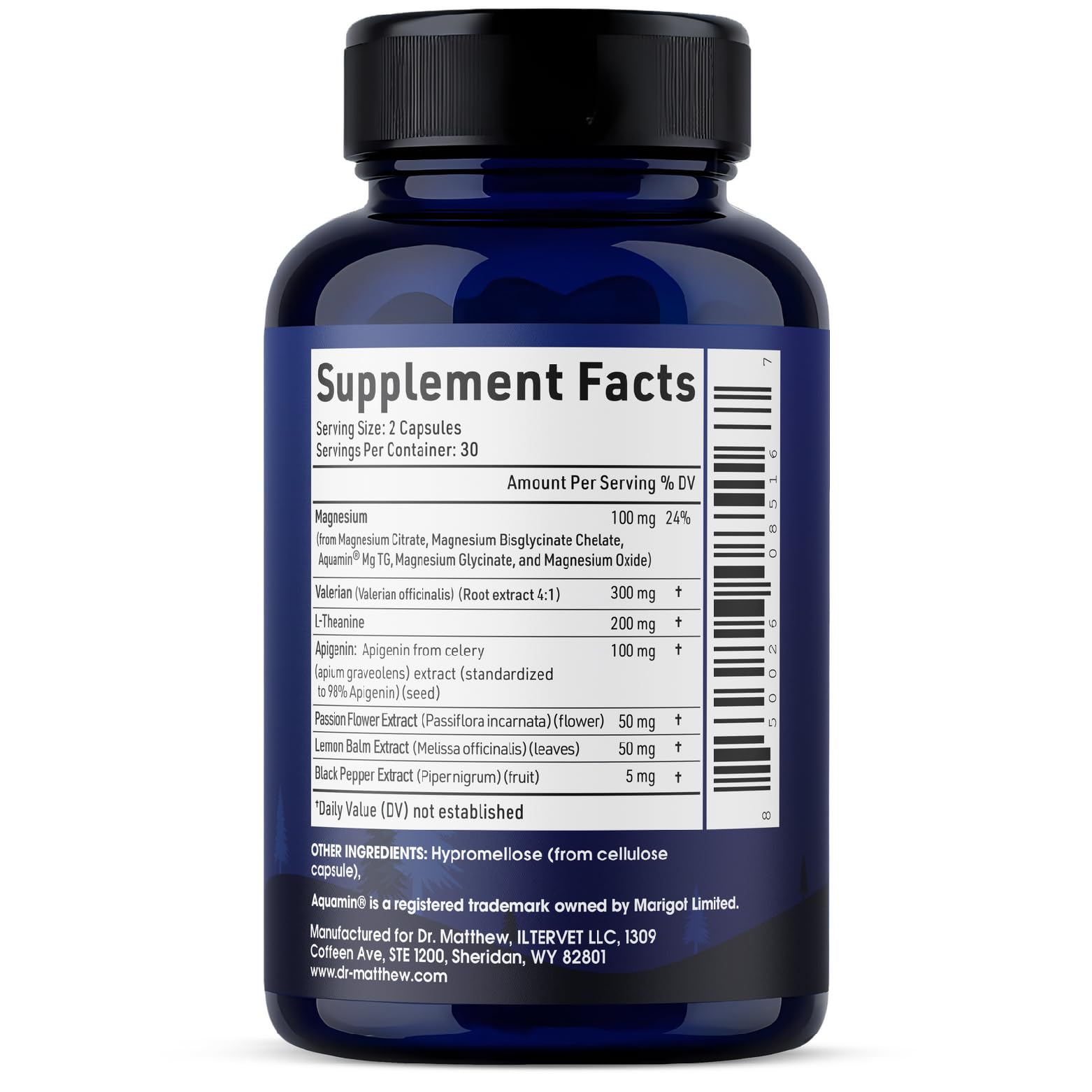 Dr. Matthew Sleep Supplement in a wellness setting