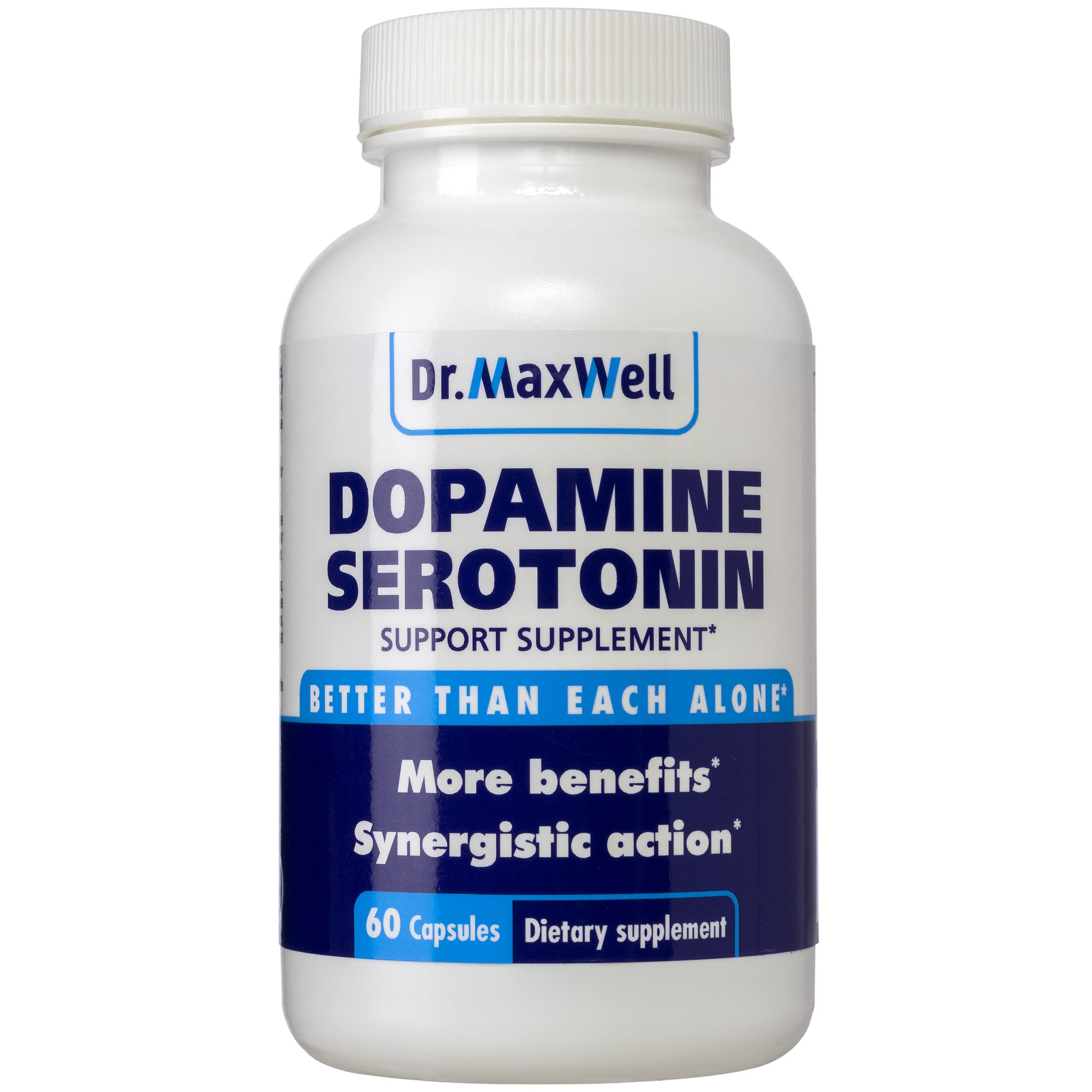 Dr. Maxwell 4-in-1 Serotonin and Dopamine Support Supplement front view