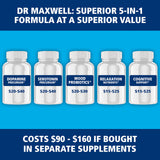 Dr. Maxwell Blended Vitamin & Mineral Supplement packaging