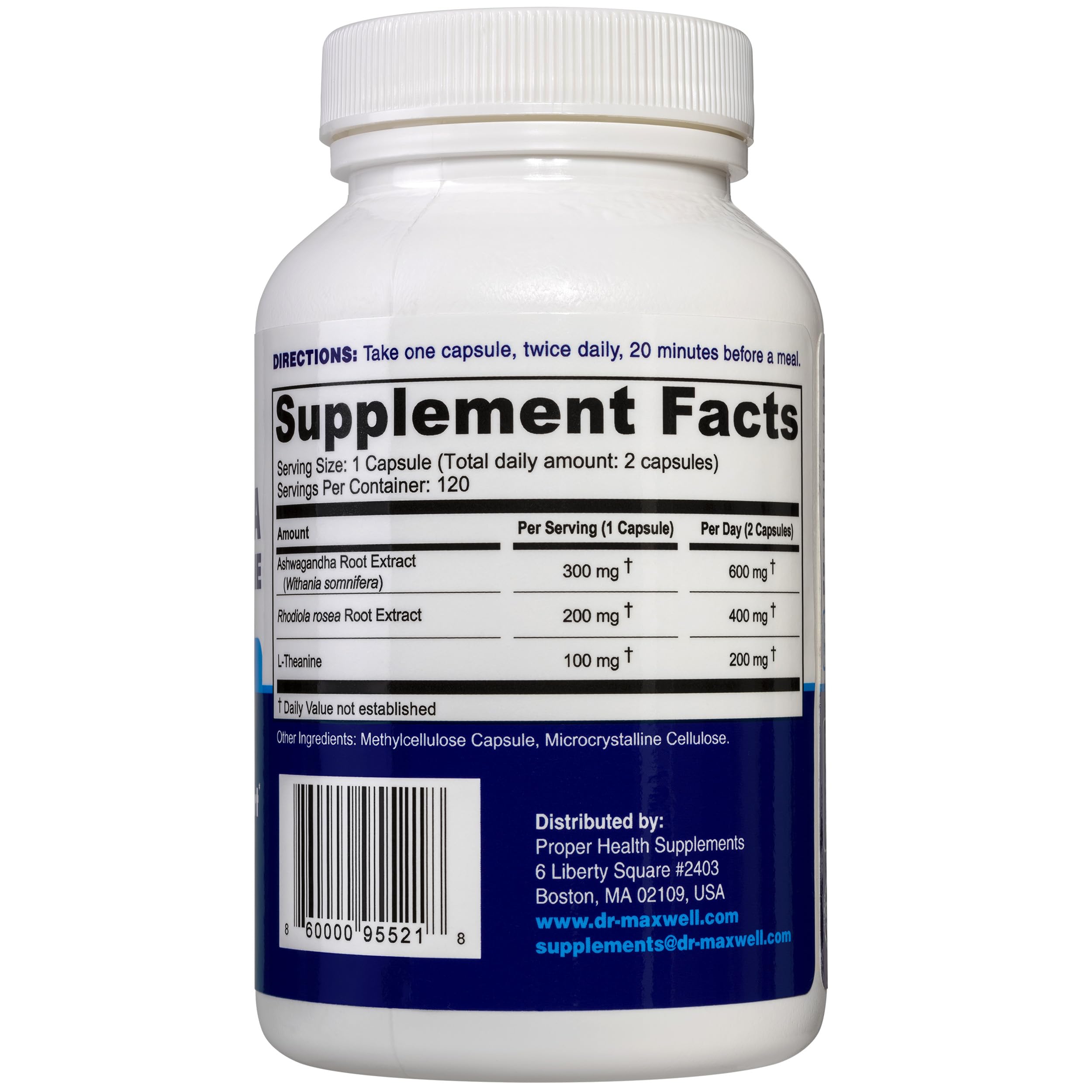 Dr. Maxwell daily wellness Support Capsules packaging